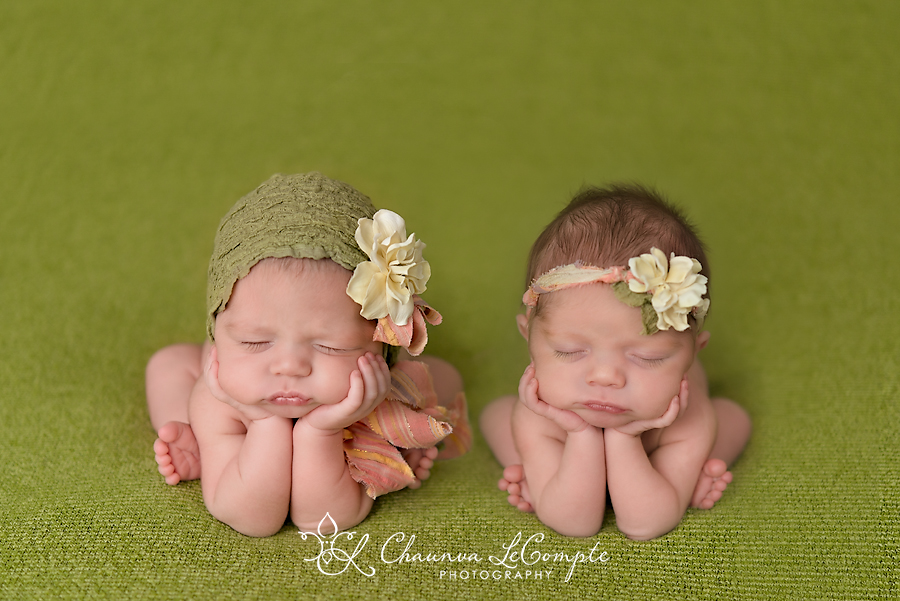 twin baby girls