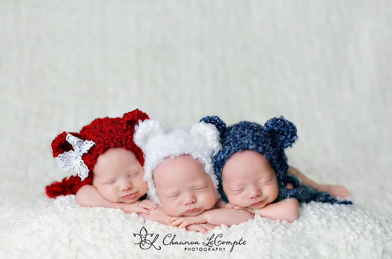 Newborn Twins & Newborn Triplets 2013 • Chaunva LeCompte Photography